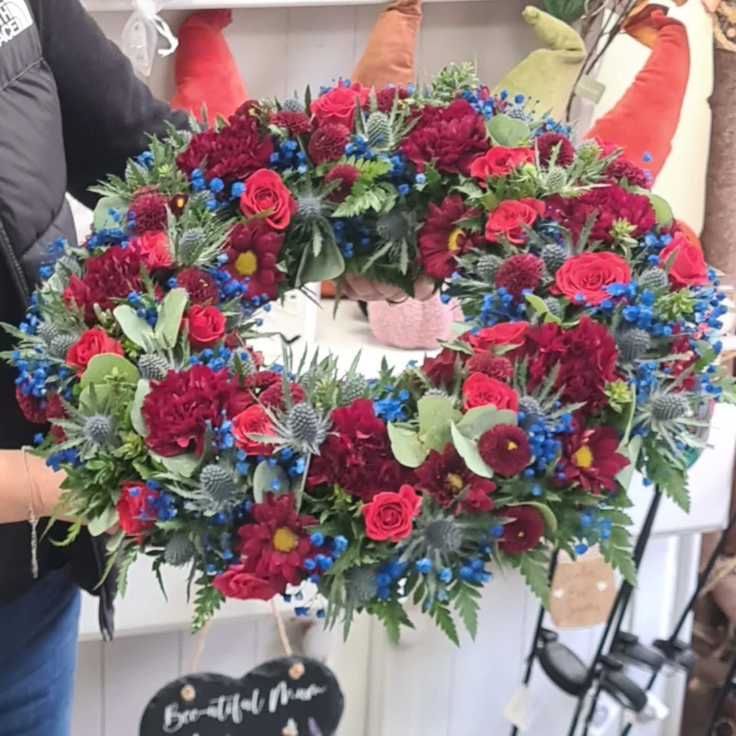 Funeral Wreath for Mother